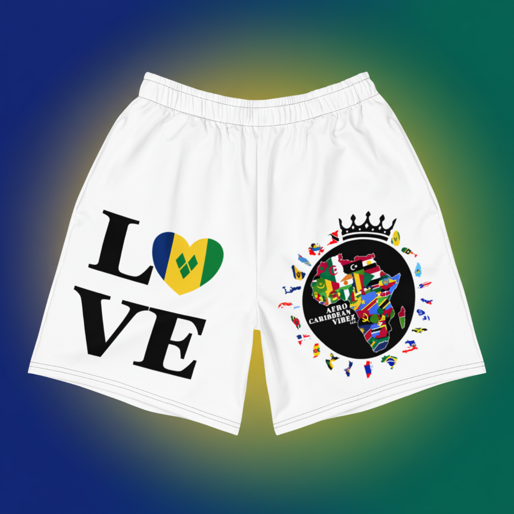 Vincy Love Men’s Athletic Long Shorts