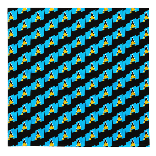 St. Lucian Pride Bandana #2