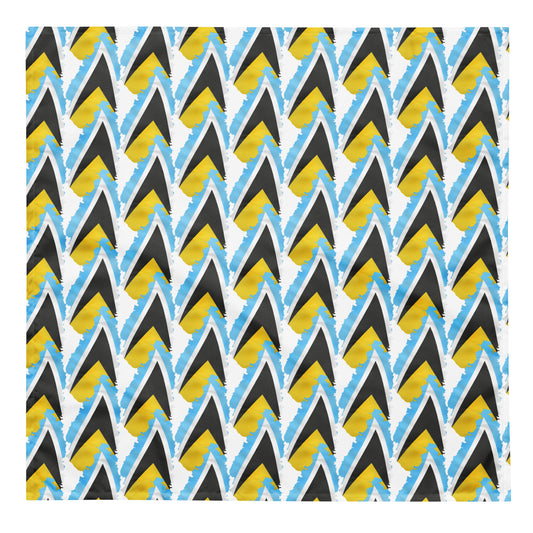 St. Lucian Pride Bandana #4