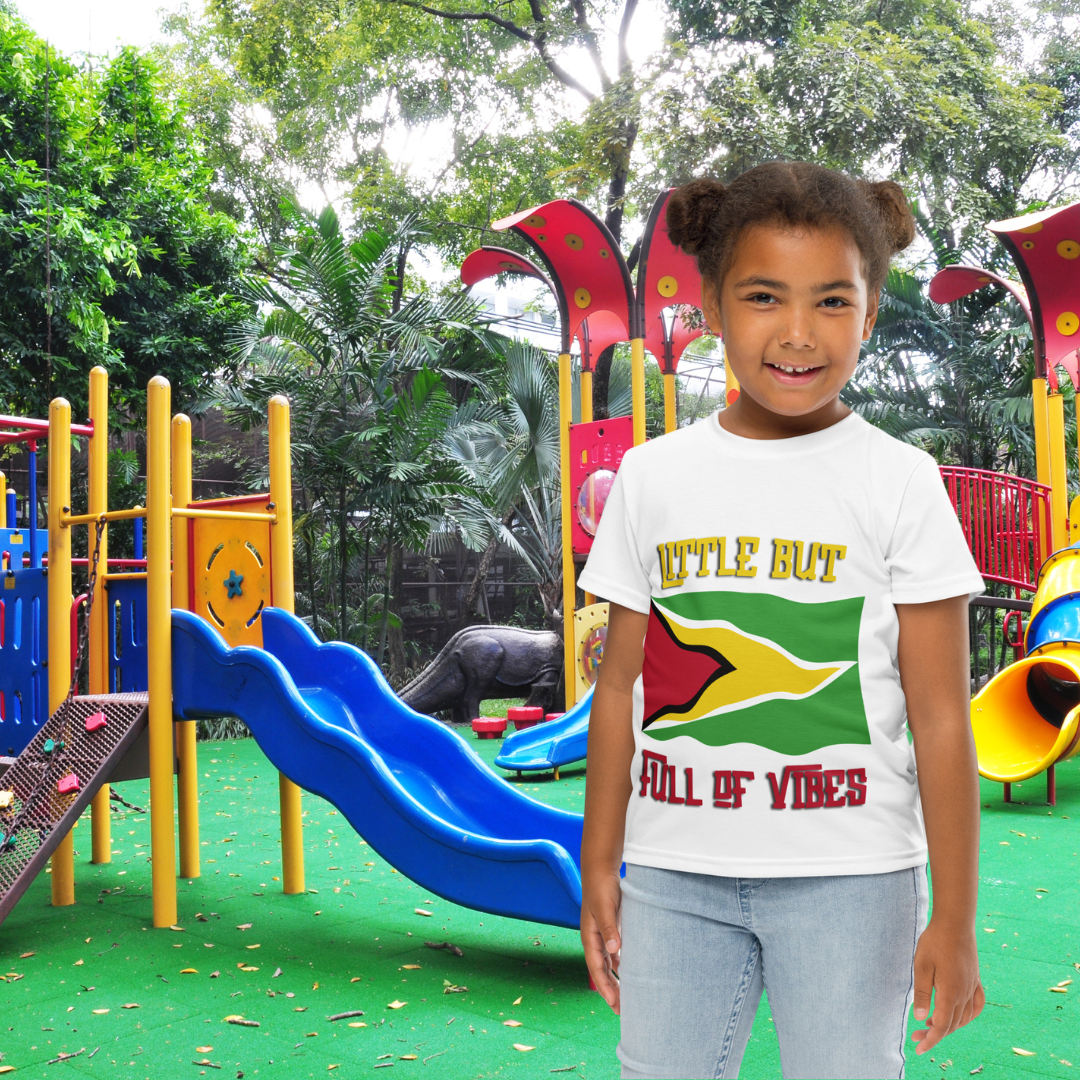 Lil Guyanese Flag Tee