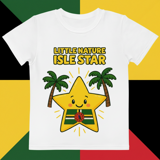 Little Nature Isle Star Kids T-Shirt
