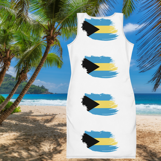 Bahamian Beauty Bodycon Dress
