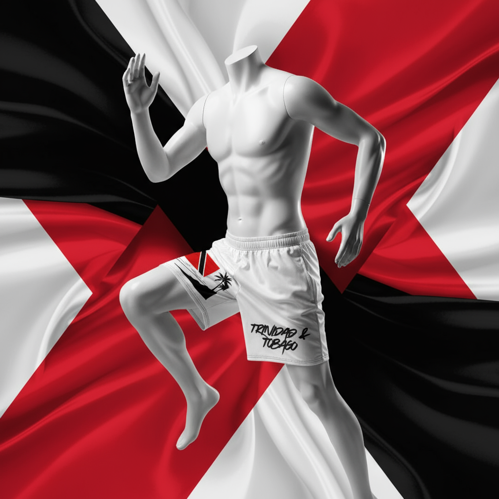 Island Sunset Athletic Long Shorts