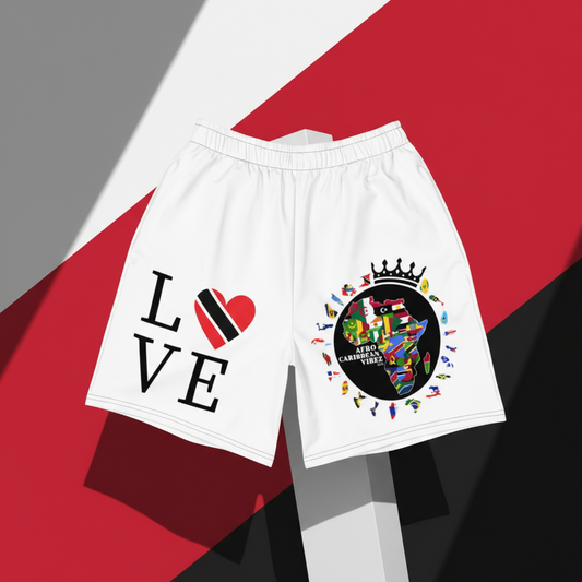 All-Over Print Unisex Athletic Long Shorts