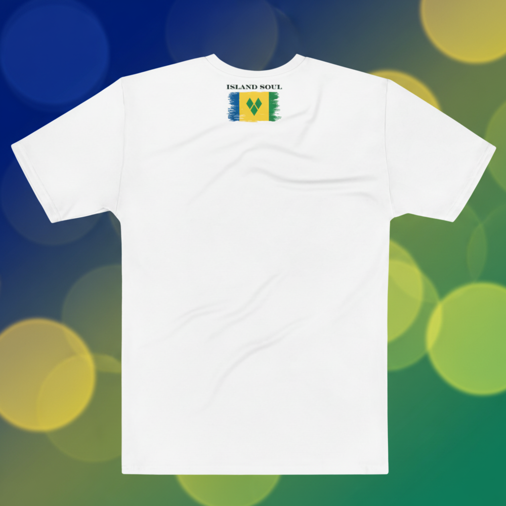 Vincy Blood. Island Soul. Men’s T-Shirt