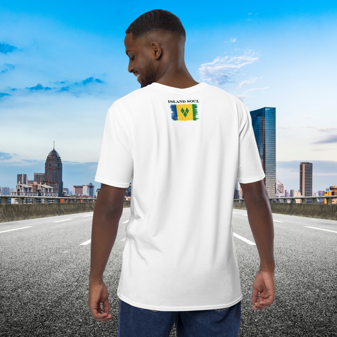 Vincy Blood. Island Soul. Men’s T-Shirt