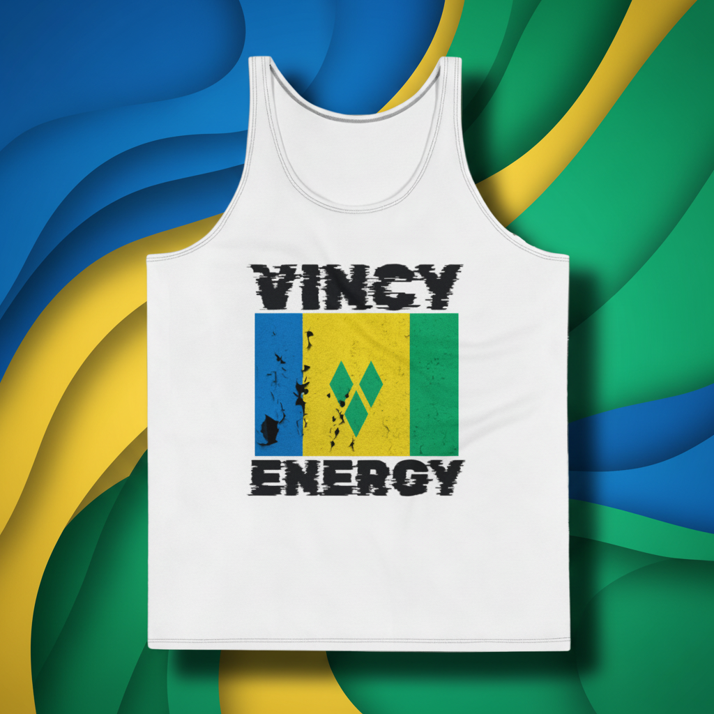 Vincy Energy Men’s Tank Top