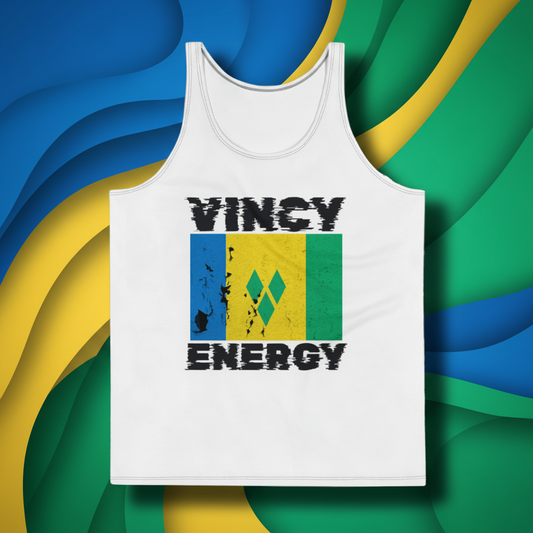 Vincy Energy Men’s Tank Top