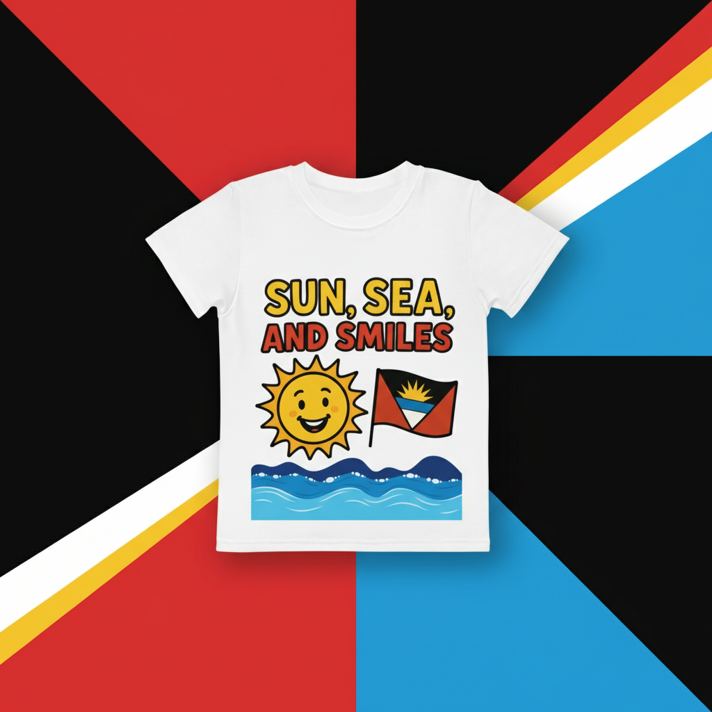 Sun, Sea, and Smiles Kids T-Shirt
