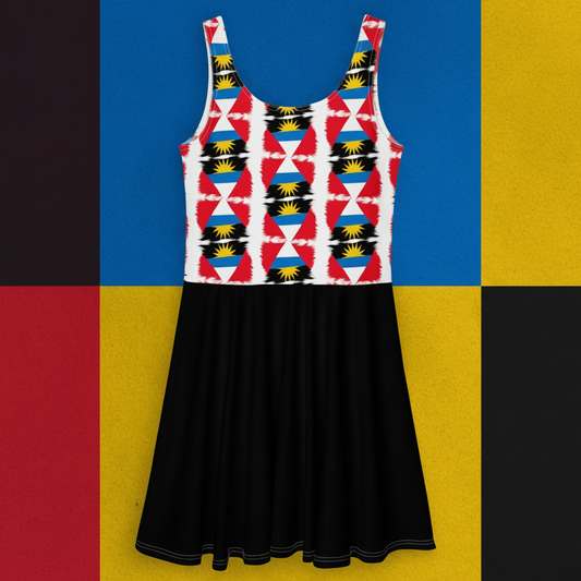 Rising Sun Skater Dress