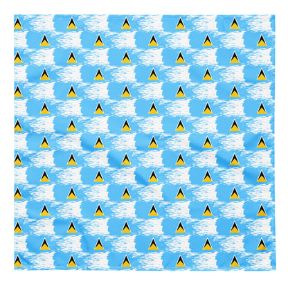St. Lucian Pride Bandana #1