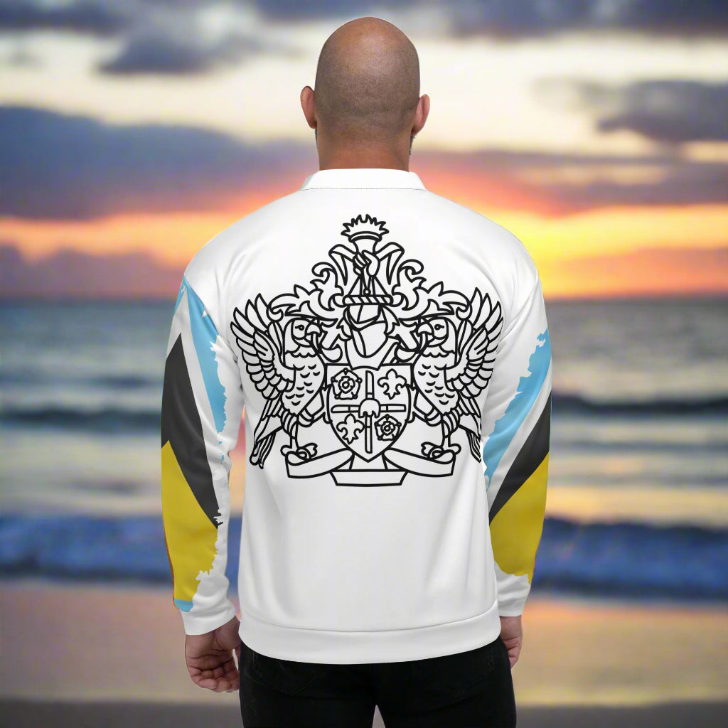 St. Lucia Unisex Bomber Jacket