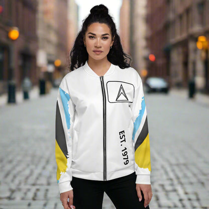 St. Lucia Unisex Bomber Jacket