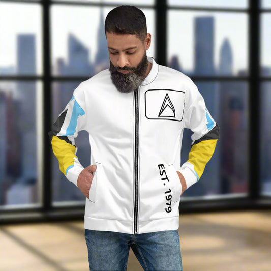 St. Lucia Unisex Bomber Jacket