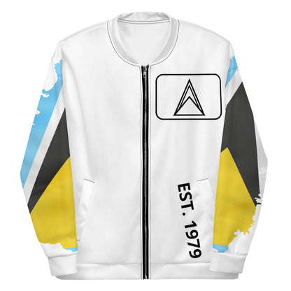 St. Lucia Unisex Bomber Jacket