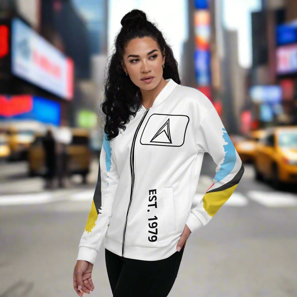 St. Lucia Unisex Bomber Jacket