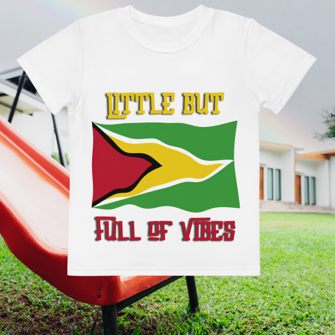 Lil Guyanese Flag Tee