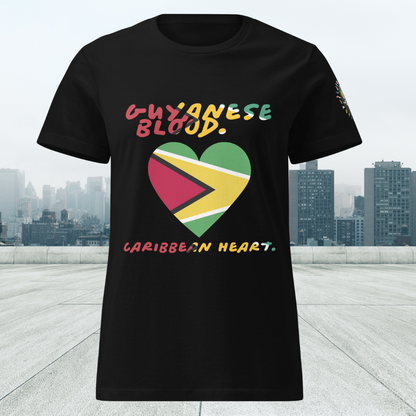 Caribbean Heart Tee – Guyana Edition